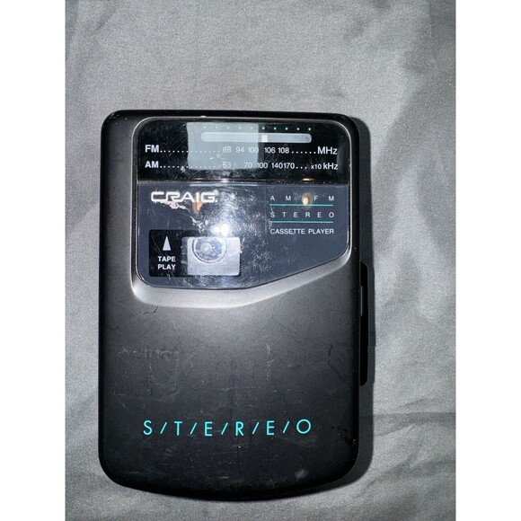 Craig JH6222D Stereo AM/FM Radio Cassette Player Tested And Works - Picture 2 of 6